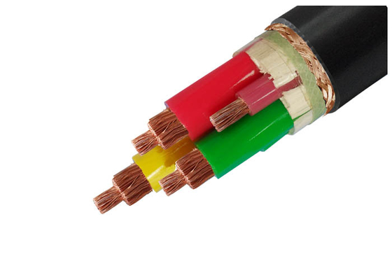 中国 適用範囲が広い銅のXLPEによって絶縁される送電線4の中心の低電圧ケーブル サプライヤー