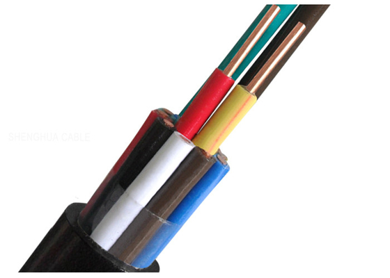 中国 XLPE/ポリ塩化ビニールの制御ケーブルの絶縁材の銅線は450Vを選別しました サプライヤー