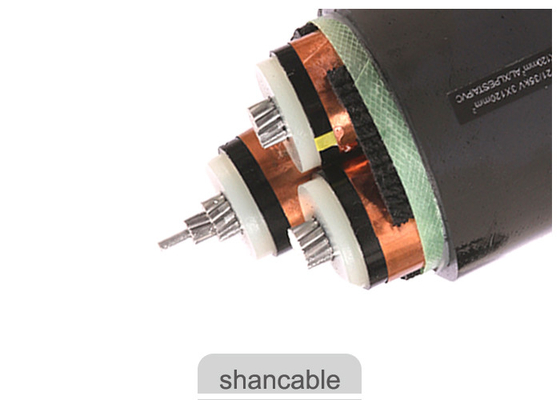中国 中型の電圧XLPE絶縁材ケーブル/電力ケーブルIEC 60502 サプライヤー