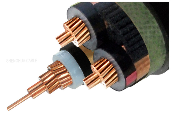 中国 3.6/6kV 3 は銅 XLPE によって絶縁される送電線の電気ケーブルの芯を取ります サプライヤー