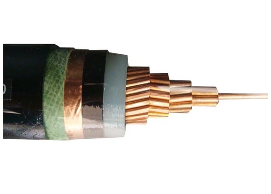 中国 中型の電圧銅またはアルミニウム コンダクターのXLPEによって絶縁される送電線の浮彫りになる印 サプライヤー