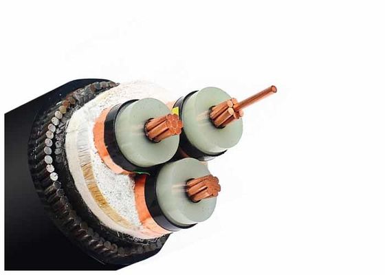 中国 上海申華電線グループ工業プラント鋼線屋外装甲電気ケーブル 6.6KV - 35KV サプライヤー