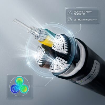 中国 NYY 4x25mm2 PVC Insulated Cable 90C High Temperature Underground 0.6/1kV IEC60502 Power Wire サプライヤー