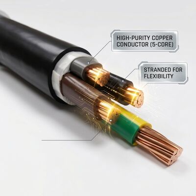中国 LSZH 3x2.5mm2 PVC Insulated Building Cable Low Smoke Zero Halogen Flame Retardant 450/750V サプライヤー