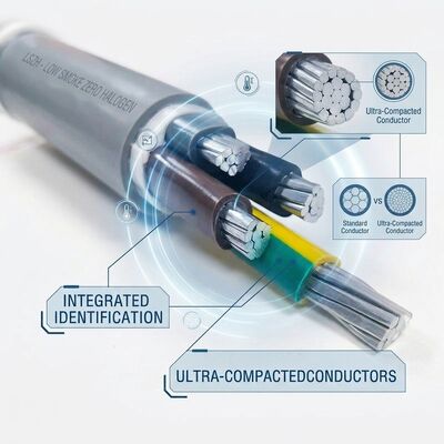 中国 N2XCH-J 5x16mm2 Low Smoke Zero Halogen PVC Insulated Cable Tunnel 0.6/1kV IEC60502 サプライヤー