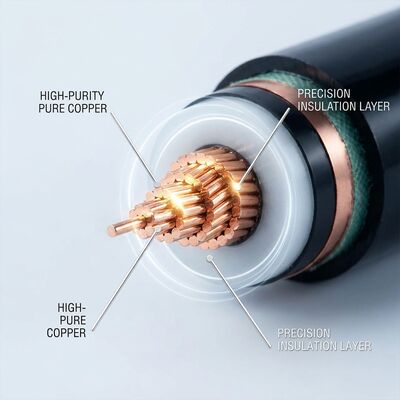 中国 低電導抵抗 純銅XLPE電源電源ケーブル 0.6/1kV サプライヤー
