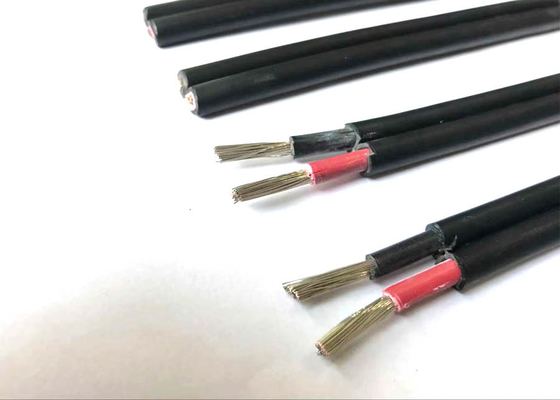 銅コアハロゲンフリー 6mm2 太陽光電池ケーブル 気候耐性 シェンフワ サプライヤー