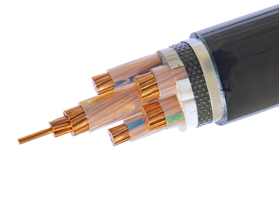 Shenghua Group 耐火4コア LV 600/1000V 装甲電線 XLPE/PVC 鋼鉄線 装甲電線 サプライヤー