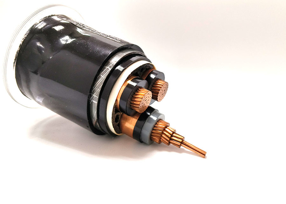 上海 シェンフア 33kV シングルコア 銅 XLPE 隔熱装甲電源ケーブル 19 サプライヤー