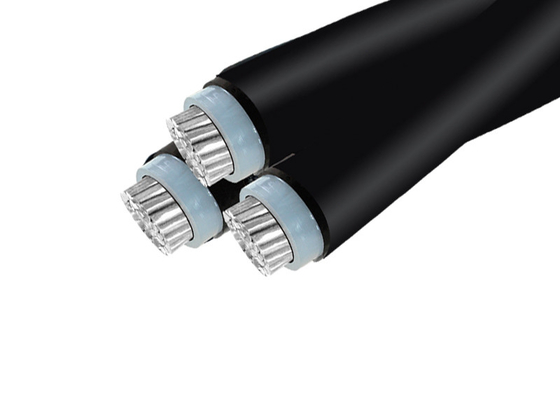 PVC型 ST5 18 AWG 覆い電動空中バンドケーブル 0.015 ジャケット厚さ サプライヤー