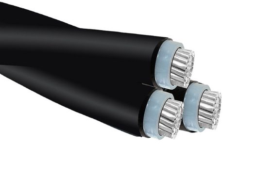 PVC型 ST5 18 AWG 覆い電動空中バンドケーブル 0.015 ジャケット厚さ サプライヤー