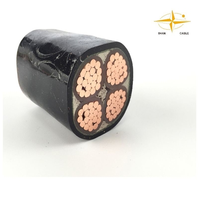 1.5-400mm2 黒色 XLPE 隔熱電源ケーブル 室内用電気システム サプライヤー