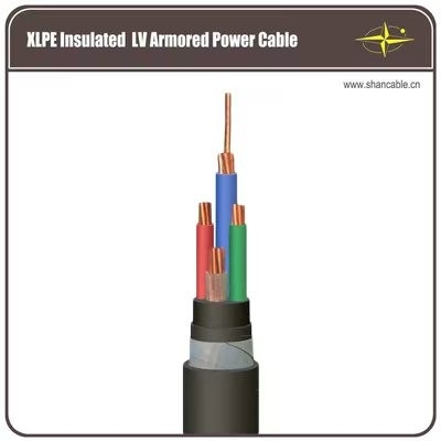 マルチコア 300V 被覆鋼線地下使用のために巻かれた装甲 PVC 絶縁ケーブル サプライヤー