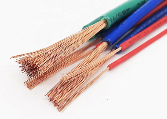 上海申華電力ケーブル 1.5sq mm 2.5sq mm 単心電線 固定配線用 H05V-K H07V-K サプライヤー