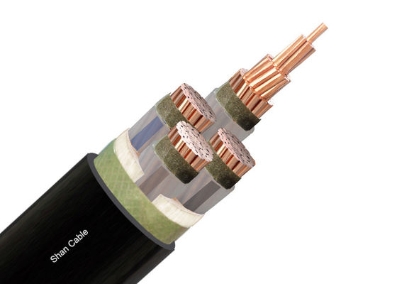 NYY 4x25mm2 Oxygen-Free Copper PVC Insulated Power Cable for Underground Use 0.6/1kV サプライヤー