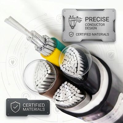 CYKY 5x6mm2 PVC Insulated Cable 90C Underground Distribution 0.6/1kV IEC60502 サプライヤー