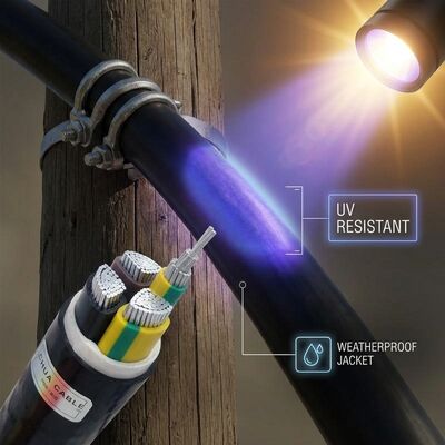 NYM 3x2.5mm2 UV Resistant PVC Insulated Cable Outdoor Lighting 450/750V IEC60228 サプライヤー