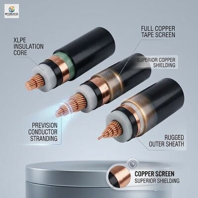 105C Heat Resistant Industrial 4x25mm2 Copper XLPE Insulated Power Cable サプライヤー
