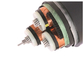鋼鉄テープ中型の電圧装甲電気ケーブルCU/XLPE/CTS/STA/PVC 6.35/11KV サプライヤー