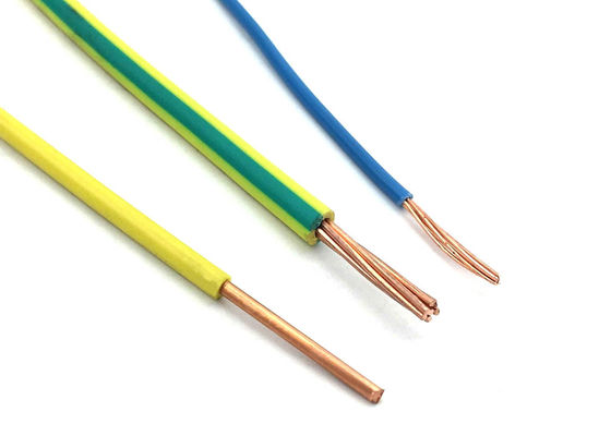 上海 シェンハウ PVC型 ST5 PVC カーブ 電線 ワイヤ 銅コア 地球ワイヤ 500v サプライヤー
