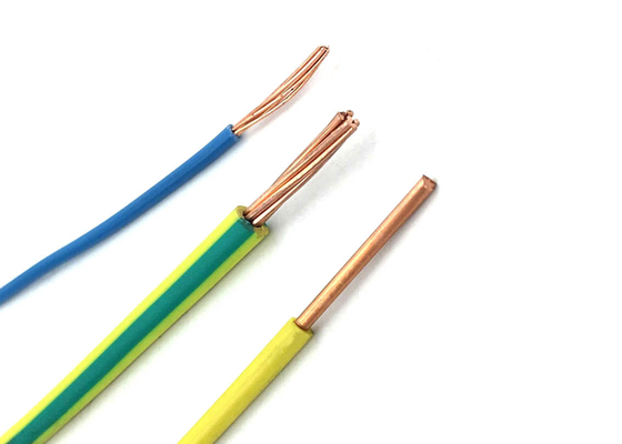 上海 シェンハウ PVC型 ST5 PVC カーブ 電線 ワイヤ 銅コア 地球ワイヤ 500v サプライヤー
