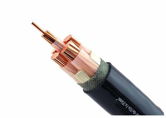 4中心XLPEは送電線の銅テープ盾の電気絶縁材ケーブルを絶縁しました