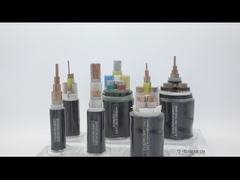 XLPEは黒いポリ塩化ビニールの送電線の銅/アルミニウム コンダクターを絶縁した